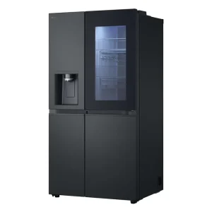 Réfrigérateur américain LG GSXE90EVDD Noir - Volume 628L - Froid ventilé - DoorCooling+ - InstaView