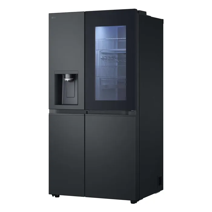 Réfrigérateur américain LG GSXE90EVDD Noir - Volume 628L - Froid ventilé - DoorCooling+ - InstaView